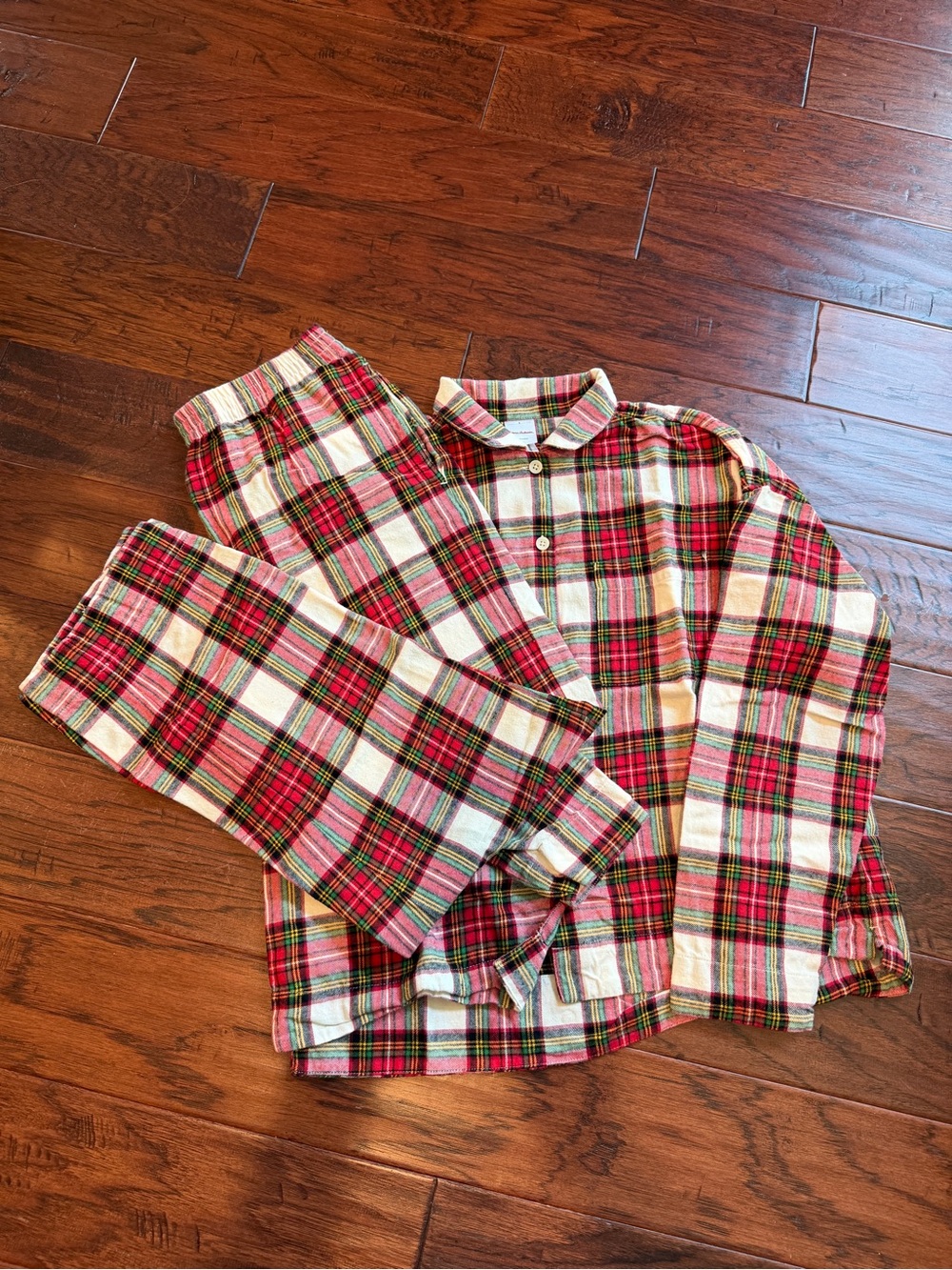 Hanna Andersson Holiday Plaid Pajama Set